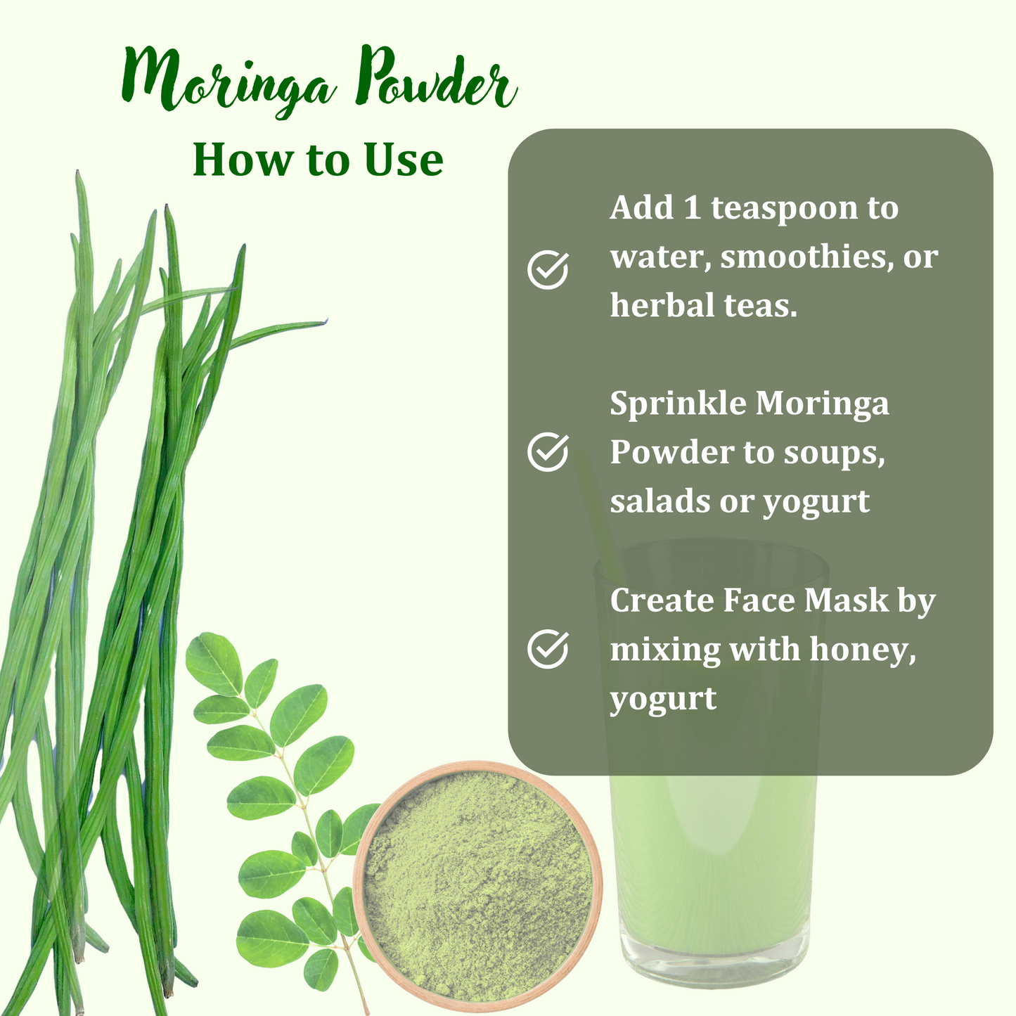 Moringa Leaves Powder