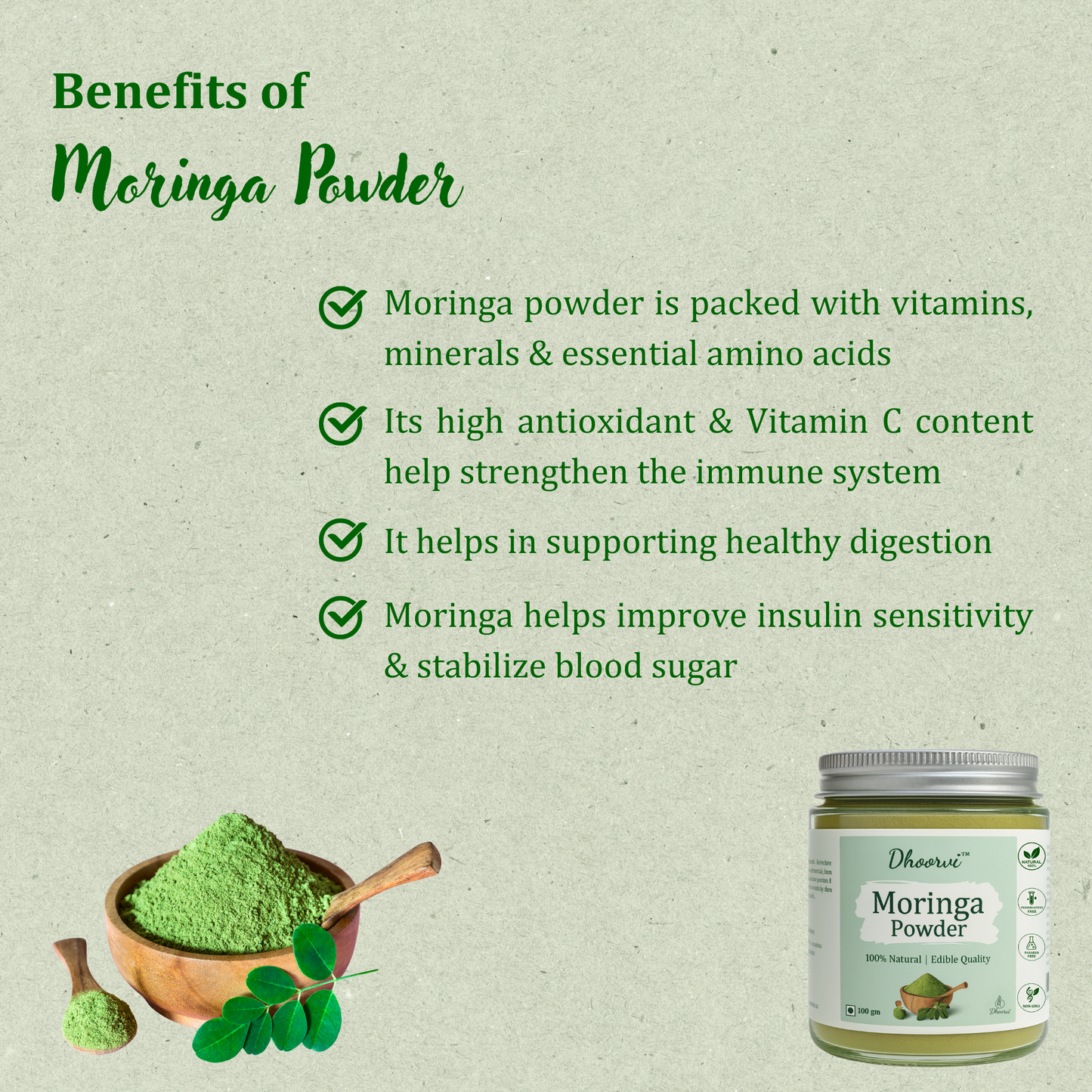 Moringa Leaves Powder